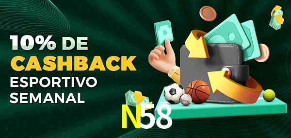 10% de bônus de cashback na N58