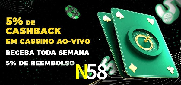 Promoções do cassino ao Vivo N58