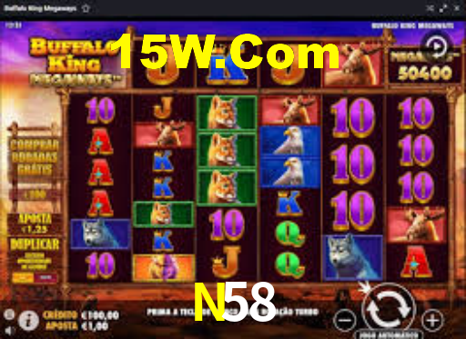 N58: Jogos de Caça-Níqueis-Altas Recompensas, Roleta-Velocidade, Blackjack-Desafios Máximos